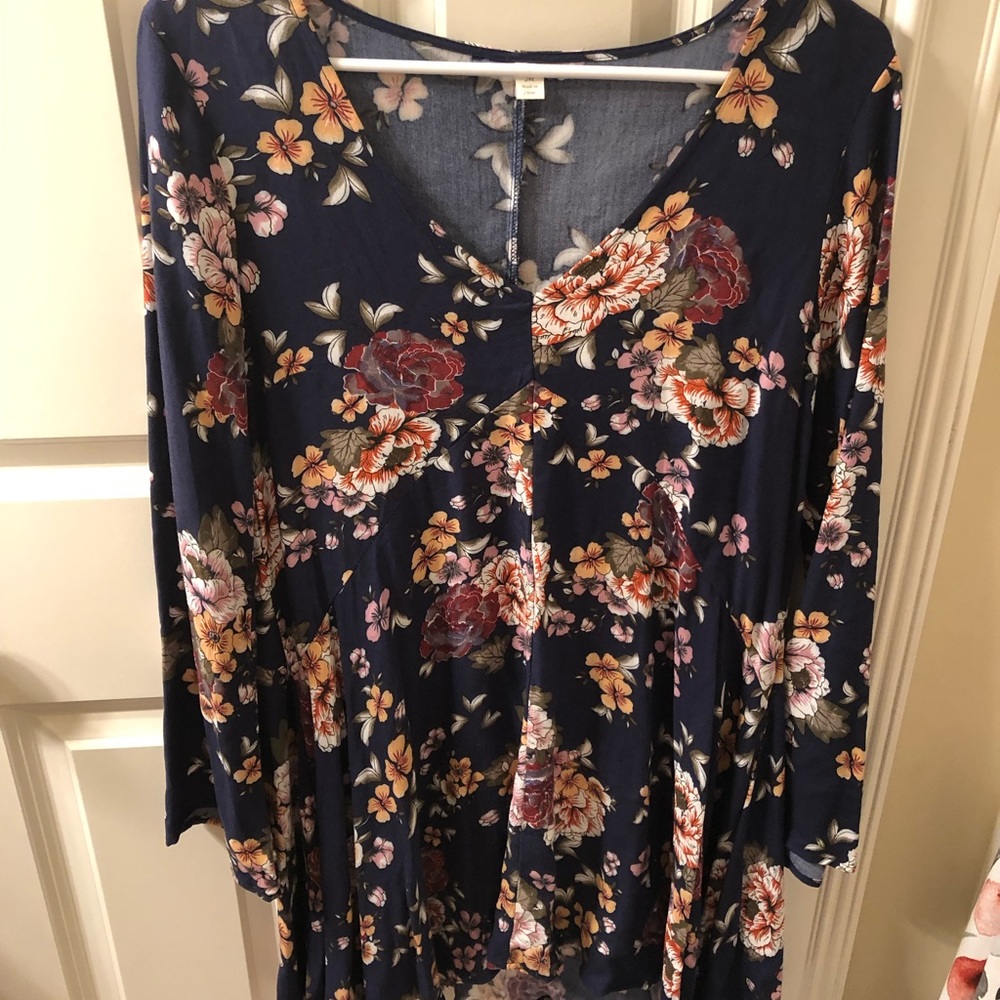 Navy Blue Dress